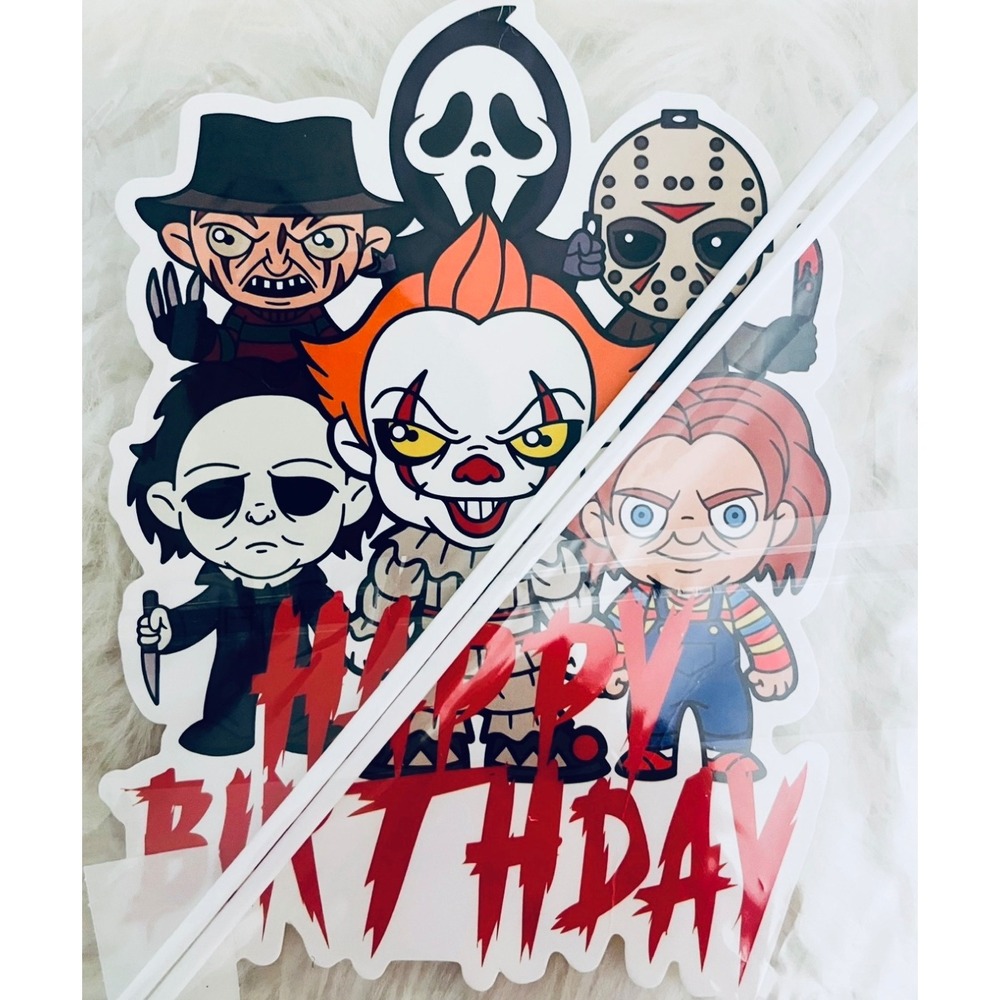 NEW Halloween Horror Movie Character Birthday‎ Party Decorations